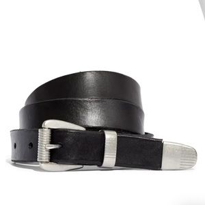 Madewell Leather Three-Piece Belt